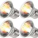 Turtle Heat Bulb 75W UVA Bulbs, Fit E26 Reptile Lamp, Light Turtle Heat Lamp for Reptiles and Amphibian Tanks, Terrariums and Cages, Works with Various Lamp Fixtures 4-Pack