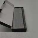 CHESONA Wireless Keyboard and Mouse Combo, Wireless Rechargeable Full Size Mulit-Device (BT 5.0+3.0+2.4G) Keyboard Mouse Combo for Mac OS/iOS/Windows/Android (Silver Black)