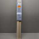 Cordless Cellular Pleated Window Shades - 36 Inch Width, 64 Inch Length - Alabaster - Light Filtering Top-Down Honeycomb Pull Down Blinds for Windows and Skylights by Achim Home Decor