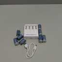 8 Pack CR123A Rechargeable Lithium Batteries with Charger 3.7V 800mAh 123a Lithium Batteries for Arlo Camera and Flasglight