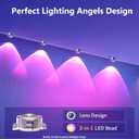 DIERLIGHT RGB Permanent Outdoor Lights, 200FT Smart LED Eaves Lights with APP & Remote Control, IP67 Waterproof Outdoor String Lights for Christmas, Halloween,Party, Garden, Patio, House Decor