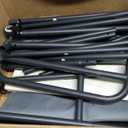 ROMOON Rolling Laundry Basket Organizer with Hanging Clothes Rack: 4 Section Laundry Hamper Sorter with Hanging Bar and Heavy-duty Lockable Wheels - Clothes Rack with Laundry baskets, 2025 Upgrade