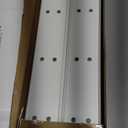 Forbena Gold Coat Rack Wall Mount, Decorative Coat Hooks for Wall, Heavy Duty Coat Hanger Key Holder for Hanging Hats, Coats, Purses, Bags Bathroom, Teen Grils Room (White and Gold, 4 x 4 Hook)