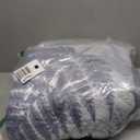 Dinjoy Blue Quilts Set Queen Size, Botanical Bedspread Bedding Set Floral Leaf Pattern Reversible Quilt Coverlet Set 3 Pieces, Summer Botanical Bed Cover All Seasons with 2 Pillow Shams