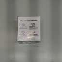 Square Dock for Square Reader 2nd Generation, Holder Stand for Square Card Reader 2nd Generation, Dock with Smart Anti-Sleep Button Portable Size Anti-Slip (Cable and Wall Charger Included, No Device