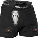 Shock Doctor Mens Loose Hockey Short Supporter with BioFlex Cup Included. for Adult Men (Small)