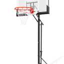 AWII SPORT Basketball Hoop 44 Inch Backboard Protable Basketball Hoop Outdoor, 4.8-10ft Height Adjustable Basketball Goal System for Kids Youth Adults Play in Backyard/Courts/Indoor