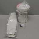 Ceiling Fans with Lights-36 Low Profile Ceiling Fan with Light and Remote/APP Control, Flush Mount, DC Reversible, LED Dimmable Modern Ceiling Fans for Bedroom, Indoor/Outdoor Patio Use (White)