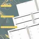 2026-2027 Monthly Planner - 2 Year Monthly Planner from January 2026 - December 2027, 9" x 11", 2026 Planners with Inner Pocket, Coated Tabs, Holidays Review