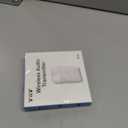 Premium Bluetooth 5.4 Transmitter, Airplane Wireless Adapter, Supports 2 AirPods/Headphones, Bluetooth Transmitter for TV, Airplane, Gym, with aptX Adaptive & Low Latency (Ivory)