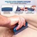 2 x 2-Pack Pet Hair Removal Tool - Lint Remover, Carpet Scraper & Shaver for Clothes and Carpets - Dog & Cat Hair Remover with Carpet Rake for Car,Rugs,Couch,Furniture - Fur Cleaner Tool