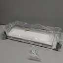 Towel Rack Wall Mounted, Xstydes Metal Towel Holder with Wooden Shelf for Folding Large Towels, Towel Storage for Small Bathroom Organizer Decor or RV Camping, Silver