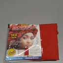 4 Pack Shower Cap Extra Large Premium 16.5 inch Super Jumbo Size Reusable Bath Hair Cover for Protecting Dreadlocks Braids (Red)