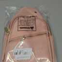 Xsecnua Crossbody Sling Bag Small Sling Backpack, Cross Body Bag Chest Bag for Women Men Travel Hiking Daypack