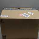 downluxe Chair Cushions for Dining Chairs 2 Pack, Tufted Indoor Chair Pads with Non-Slip Bottom, U-Shaped Kitchen Chair Cushions, 17"x17"x4", Brown