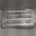 Anaeat Nonstick French Baguette Bread Pan with Thick Professional Proofing Cloth Dough Couche - Long Sourdough Bread Baking Pan Tray for Professional & Home Baker, Perforated Loaves Bake Mold Supplies (4 Loaves Pan, 4 Pcs (Silver))