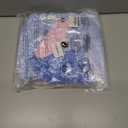 Adult Onesie Halloween Costume Unisex Animal Pajamas Cosplay One Piece Sleepwear for Women and Men (Blue, S)