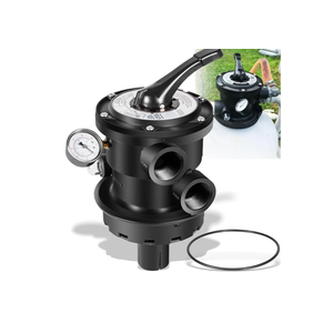 Replacement for Hayward SP0714T VariFlo XL Top Mount Multiport Valve Part for Above-Ground Pro- or VL Series Sand Filter, 1.5 Inch Plumbing, 7-Position Control Valve