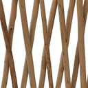 Forever Bamboo Expandable Peeled Carbonized Willow Wood Trellis for Climbing Plants Lattice Panel Fence Support 36 in H x 72 in L