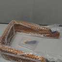 Geelin Wooden Bike Wall Mount Horizontal Bicycle Wall Mount Rack with Scratch-resistant Padding Space-saving Storage Hook for Home or Garage Apartment Indoor Storage