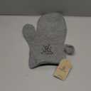 Premium Sauna Mitten Wool Glove for Heat Protection  Natural Grey Felt Heat-Resistant Hand Mitt for Finnish, Russian & Traditional Saunas or Steam Room  Banya Accessory & Spa Gift for Men and Women