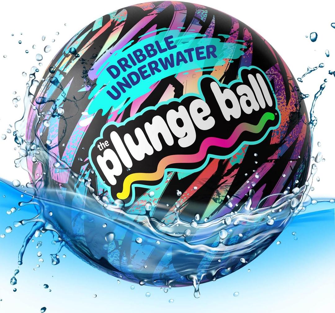 HydroSport Plunge Ball - Pool Toys - Swimming Pool Games for Kids, Adults and Family - Water Balls - Water Toys for Kids Ages 8-12 - Teens, Boys Fun Stuff - Swim Balls Sports Accessories (9 Inch)