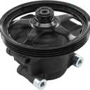 Power Steering Pump with Pulley Assembly for Ford Taurus Flex 3.5L for Lincoln MKT MKS 3.7L 2009-2012