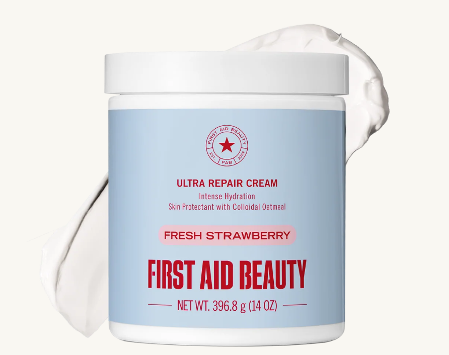 First Aid Beauty Ultra Repair Cream, Face Body Barrier Repair Moisturizer