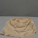 Vanity Fair womens Anti-static Nylon Half Slip for Under Dresses, (Small, 16 Inch - Single Slit - Neutral)