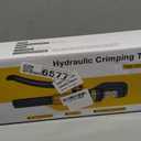 YUZES Hydraulic Crimping Tool 10 Tons, 12 AWG to 2/0 Battery Cable Crimper Tool with 9 Dies, Easy to Operate Hydraulic Wire Crimping Tool Kit for Wire Rope, Battery Cable Ends Ring Terminals