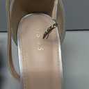 Allegra K Women's Glitter Ankle Strap High Chunky Heel Sandals (Silver, M) US 8.5