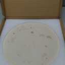 Nuwave Heavy-Duty Cordierite Pizza & Baking Stone, Heat Resistant up to 1472F, Great for Indoor Electric Ovens, Outdoor Gas, Wood Fire Grills, BBQ Grilling, & Nuwave Bravo XL, Fits Most Frozen Pizzas