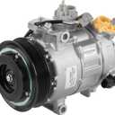 Air Conditioner AC Compressor with Clutch Compatible with Chrysler/DODGE 300 5.7L 6.2L 6.4L 68158259AC