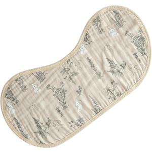 Muslin Burp Cloths, Baby Burp Cloth for Boys and Girls,Soft Large Breathable Absorbent Newborn Washcloths for Milk Spit Up,Rabbit Print