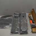 Haturi Premium Vacuum Stand for Dyson Gen5 V15 V12 V11 V10 V8 V7 V6, Metal Attachment Holder with 4 Hooks & 4 Shelves, Hidden Cord Design, Space-Saving Storage Organizer for Dyson Cordless Vacuums