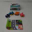 Big Cartoon Truck Car Toys for 1 Year Old Boy with Playmat/Storage Bag| Baby and Toddler Toys 12-18 Months & Age 1-2|1st Birthday Gift for 1 2 Year Old Boy,