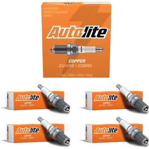 Autolite 104 Copper Resistor Automotive Replacement Spark Plug (1 Pack)