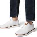 Bruno Marc Men's KnitFlex Breeze Mesh Sneakers Oxfords Lace-Up Lightweight Casual Walking Shoes 10.5