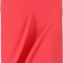 Soft Touch Silicone Lip Gloss Phone Case for iPhone 11, Minimalist Matte Design, Shockproof & Anti-Fingerprint Cover (Red)
