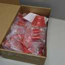 JeCar 12PCS Full Set Red Door Hinge Cover Trim Kit for 2007-2018 Jeep Wrangler JK JKU Door Hinge Covers & Hood Hinge Covers & Tailgate Hinge Covers