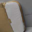 efluky Double Laundry Hamper with Lid and 2 Removable Bags, Light Grey, 140L Dual
