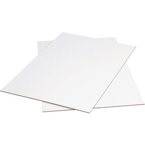 Aviditi Corrugated Cardboard Sheets 24" x 36" (5 Pack) Large Card Board for Layer Separation Packaging Mailing Shipping Packing, and Protecting Products from Forklift Damage - White, 5 Pack (36x24 Cost Saver)