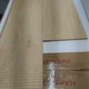 LYNCOHOME Fluted Lift Top Coffee Table with Hidden Compartment, Modern Oval Coffee Table for Living Room, Home Office, Natural