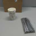 210 Pcs Winter Snowflake Paper Plates and Napkins Set Winter Wonderland Birthday Party Supplies Disposable Tableware Snowflake Plates Napkin Cup Knife Fork Spoon Party Decorations (Silver)