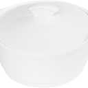 Casserole Dish 2.2 quart French White Ceramic Bakeware Set with Lids, Chip and Crack Resistant Ceramic Baking Dish, Microwave, Dishwasher, Oven, Freezer and Fridge Safe 11 Inch