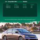 SCITOO Passenger Right Door Mirror fit 2006-2011 For Honda Civic Coupe Power Side Mirror Adjusted Non-Folding Non-Extended