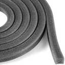 Shihanee Backer Rod for Gaps and Joints, Foam Caulk Saver, Square Shape Rope Caulk, Flexible Cuttable Backer Strip for Concrete Caulking Filler(65 ft X 1/2 Inch)