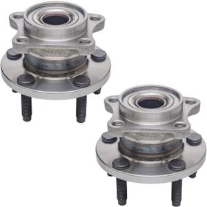TUCAREST 512335 x2 (Fits AWD Vehicles Only) Rear Wheel Bearing and Hub Assembly Compatible with 2007 08 09 2010 Fo-rd Edge /2007-2010 Li-ncoln MKX [5 Stud Hub]