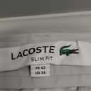 Lacoste Men's Core Collection Slim Fit Solid Trousers (33 Regular, Gray)