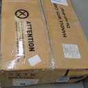 GTPLAYER Gaming Chair, Computer Chair with RGB LED Lights, High Back Ergonomic Chair for Adults with Footrest, Reclining Office Chairs, Linkage Armrest, Blue